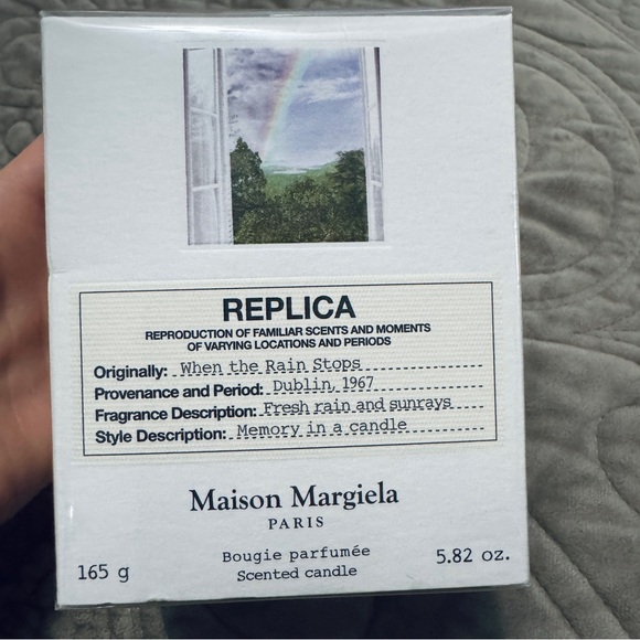 Maison Martin Margiela Other - NEW Replica “When The Rain Stops” Scented Candle